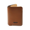 Vertical Bifold Wallet in Brown