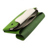 Green lime women horizontal wallet