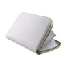 White zip wallet for women