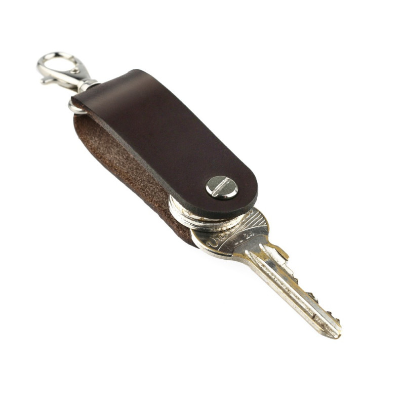 Engraved keychain with carabine