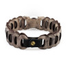 AirTag Pet Collar in Waxed Brown