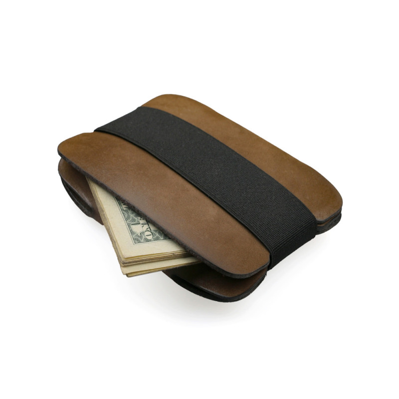 Strap Wallet in Brown