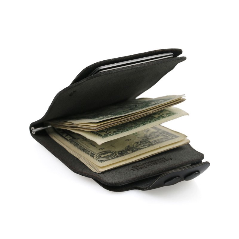 Money Clip Wallet in Black
