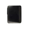 Double Snap Wallet in Black