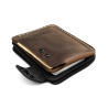 Double Snap Wallet in Brown