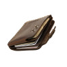 Double Snap Wallet | Brown