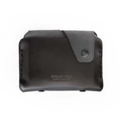 Side Snap Wallet | Black