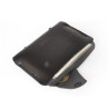 Side Snap Wallet in Black