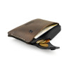 Side Snap Wallet in Khaki