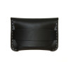 Flap Wallet in Black