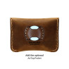 Flap Wallet in Brown