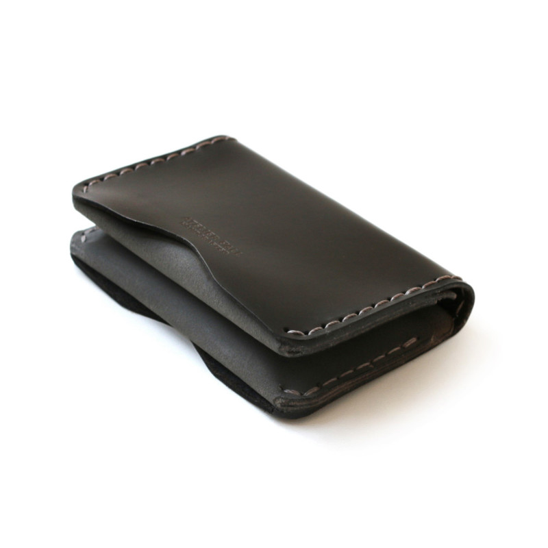 Slim Fold Wallet in Black