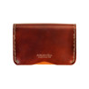 Slim Fold Wallet in Burgundy