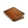 Vertical Bifold Wallet in Brown