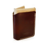 Vertical Bifold Wallet in Burgundy