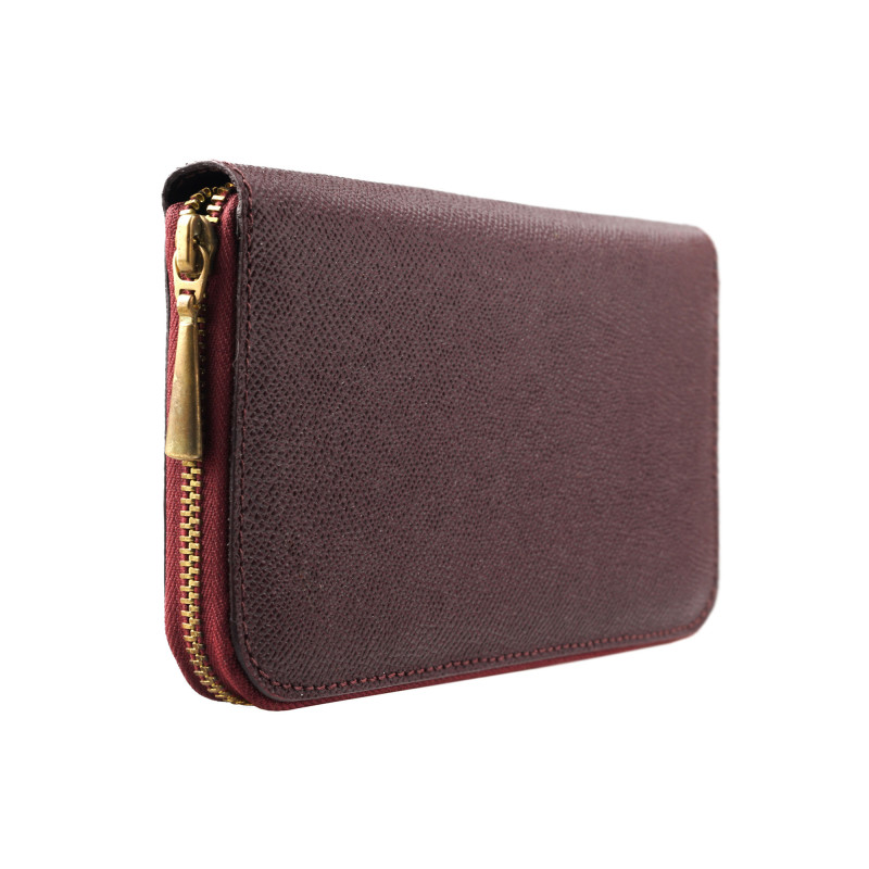 Women Zip Wallet | Burgundy