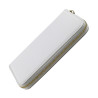 White leather purse wallet for women