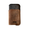 iPhone Card Sleeve in Brown