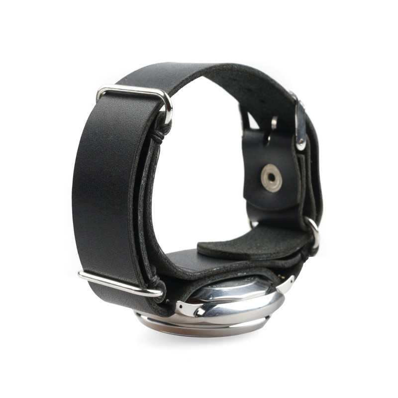 Ballistic Watch Strap in Black