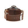 Ballistic Watch Strap in Brown