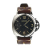 Rally watch strap in burgundy for Panerai, Seiko and automatic watches