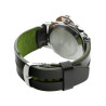 Custom green rally race watch strap