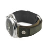 Aviator strap I in Khaki Black for smartwatches