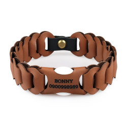 AirTag Pet Collar | Tan