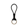 Key Chain Fob in Brown/Black