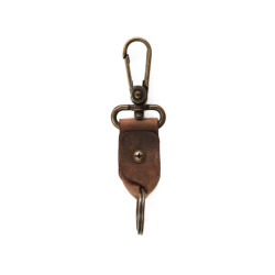 Key Chain Snap Hook | Brown Black