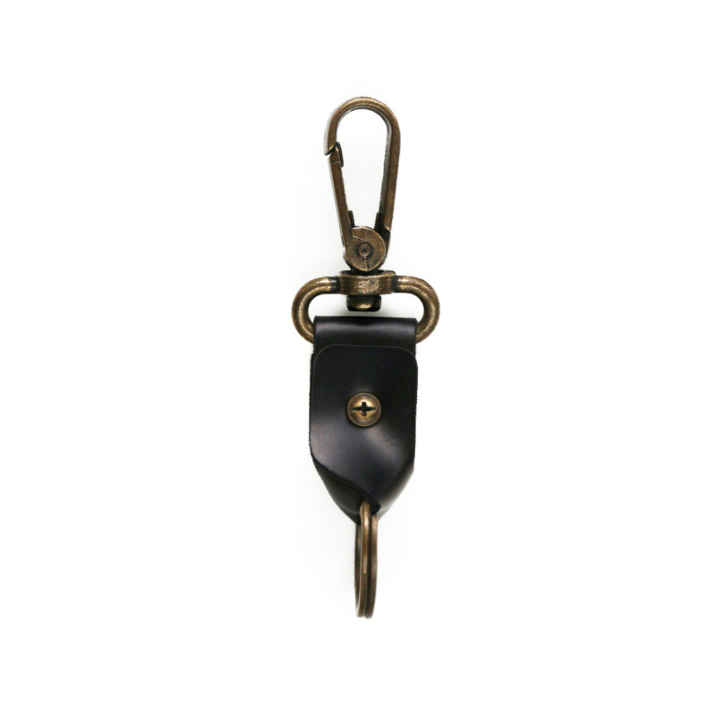 Key Chain Snap Hook | Brown Black