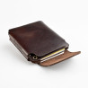 Double Snap Wallet 2 | Dark Brown