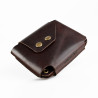 Double Snap Wallet 2 | Dark Brown