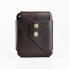 Double Snap Wallet 2 | Dark Brown