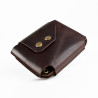Double Snap Wallet 2 | Dark Brown