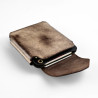 Double Snap Wallet 2 | Waxed Brown