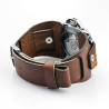 Split Watch Cuff | Brown