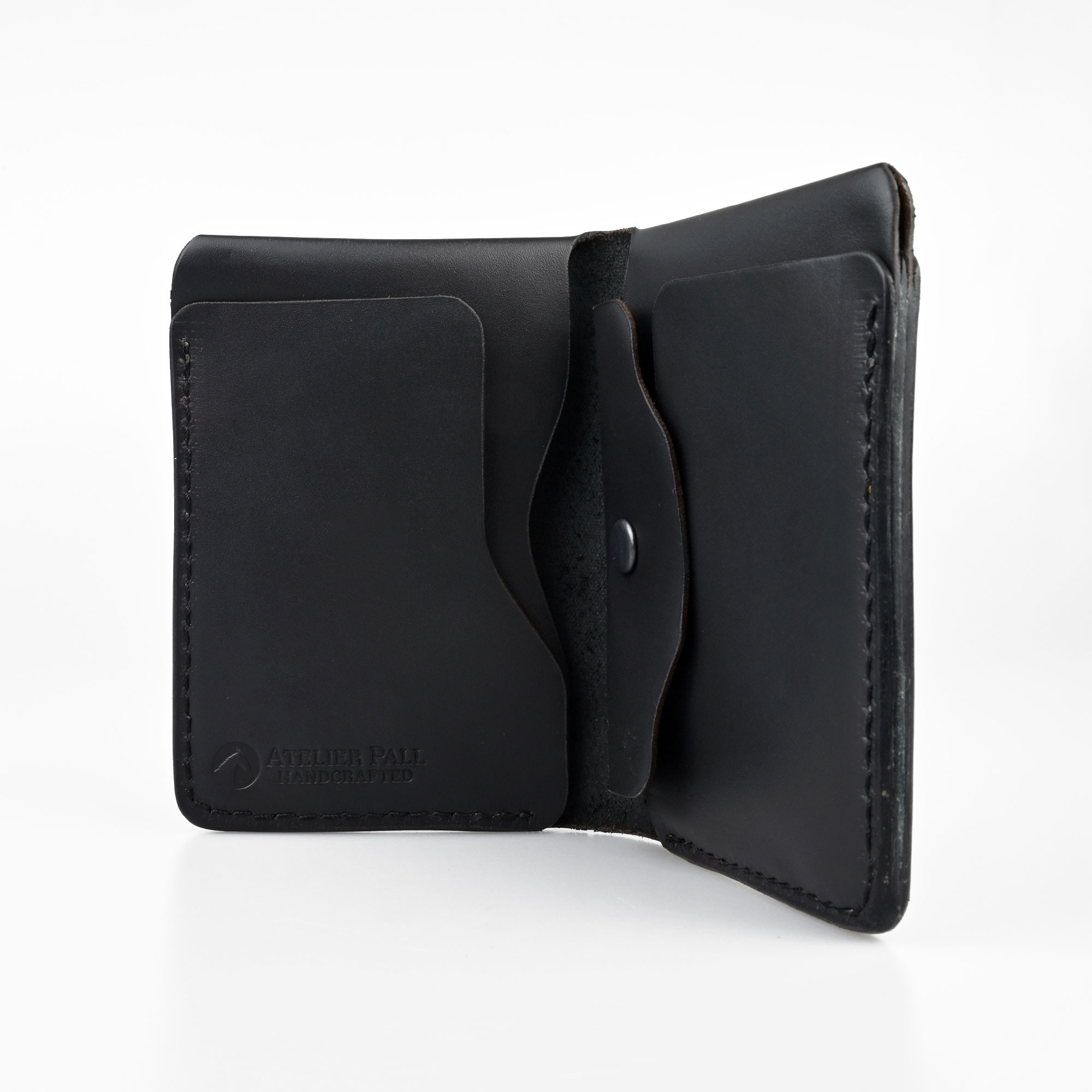Bifold Wallet Vertical | Black Bifold Wallet Vertical | Black