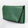 Double Fold Wallet | Green teal