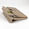 Double Fold Wallet | Beige