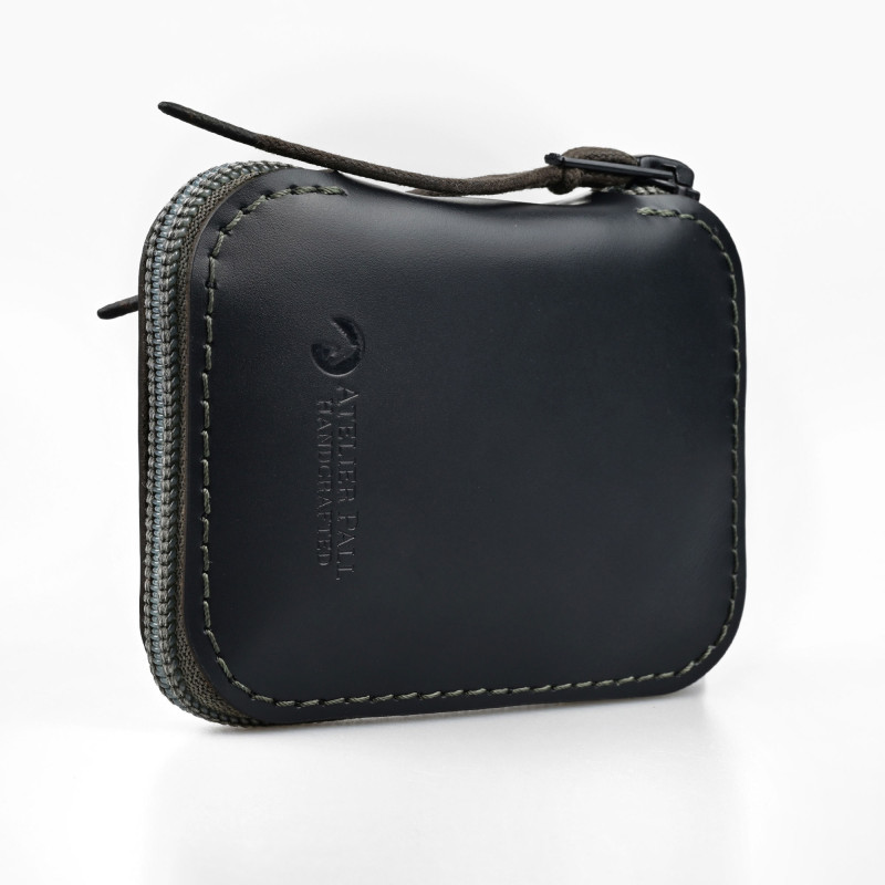 Portofel cu Fermoar | Negru