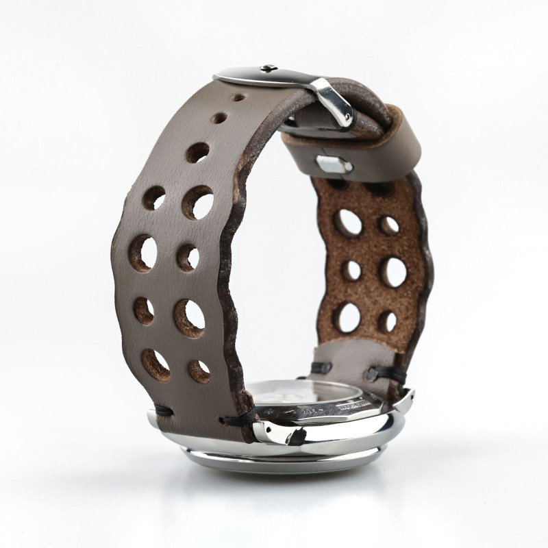 Curea Vintage Perfo| Gri