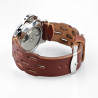 Perfo Line Strap | Burgundy