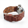 Perfo Line Strap | Burgundy