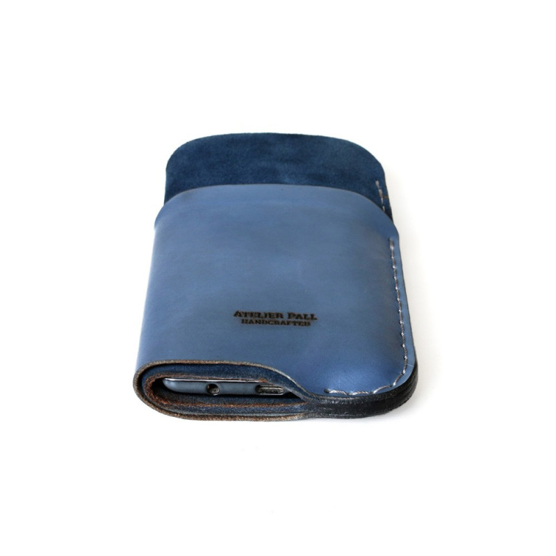 iPhone Card Sleeve in Jeans Blue