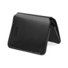 Bi fold black wallet for men