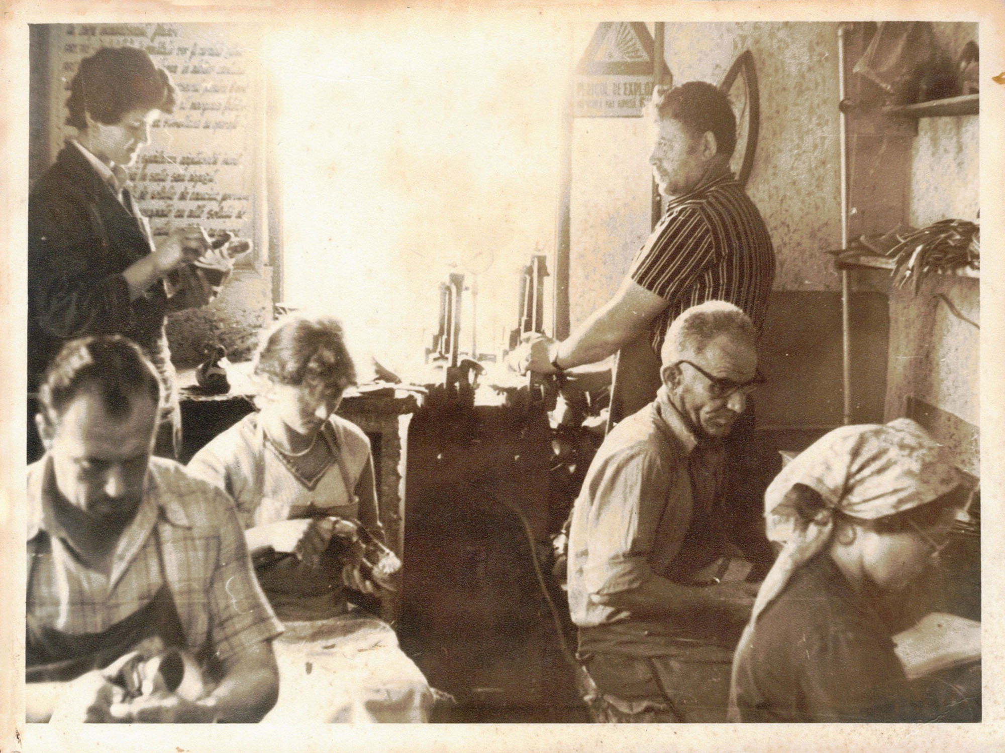 Atelier Pall workshop 1962